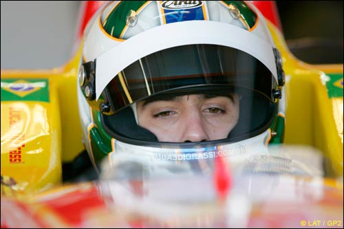 Лукас ди Грасси на тестах в Поль-Рикар